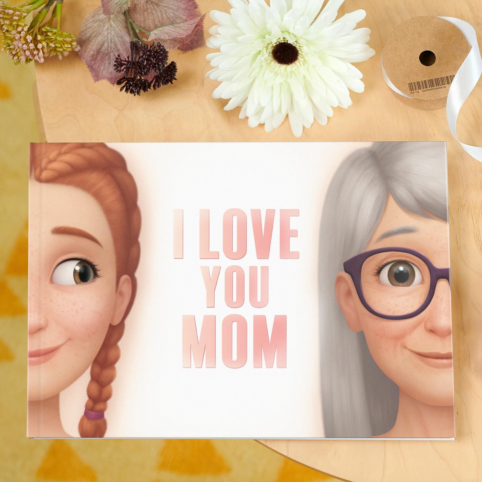 "I Love You Mom" book cover photo